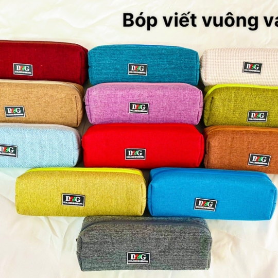 Bóp vuông vải bố