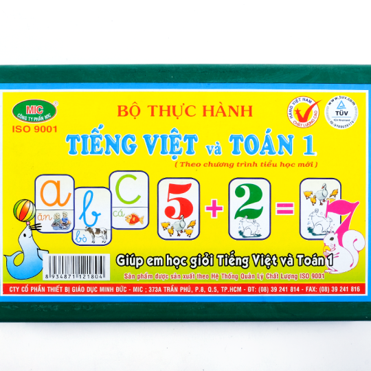 Bộ toán & tiếng việt lớp 1