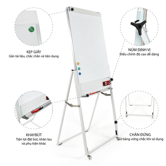 Bảng Flipchart Up side down