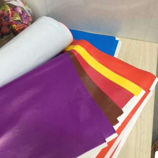 Giấy màu thủ công khổ lớn không keo