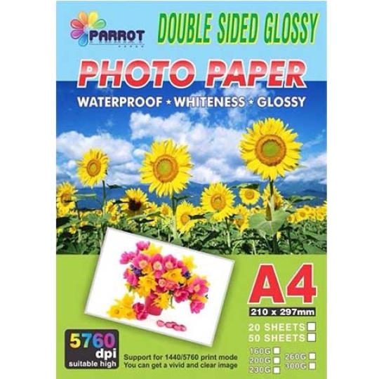 Giấy in ảnh 2 mặt dày A4/A3 260 gsm