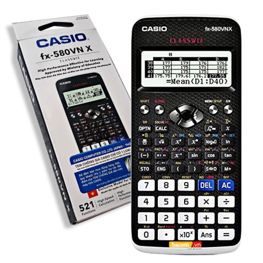 Máy tính Casio 580 VNX